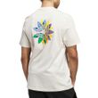 Camiseta Masculina Adidas Skateboarding Pinwheel Trefoil WWhite Crew Yellow-JY3959- -1-